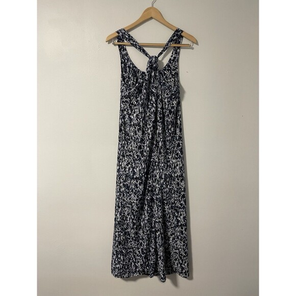 Michael Kors Maxi Dress Sundress With Pockets M Expressionist Painting Print - Picture 2 of 9